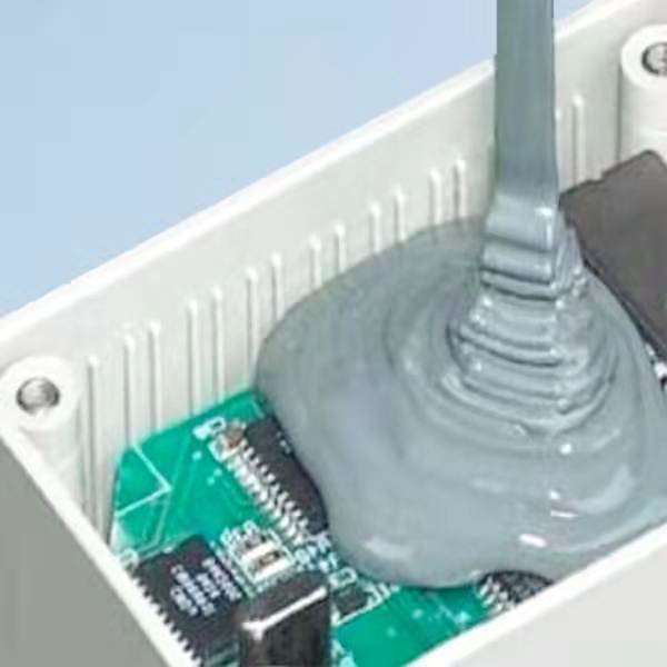 grey thermally conductive silicone grease